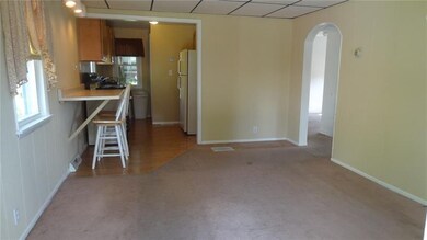 Open Floor Plan- Kitchen and Living room