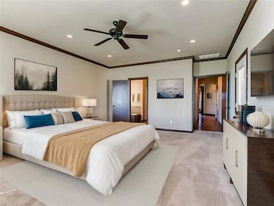 VIRTUALLY STAGED :PRIMARY Bedroom featuring light 