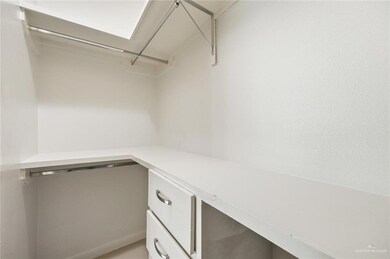 View of spacious closet