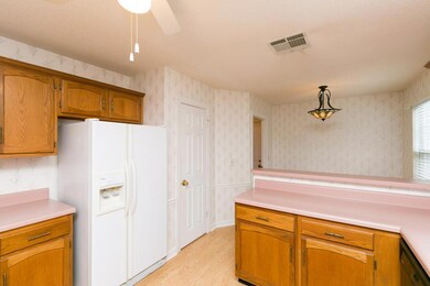 Large kitchen with loads of counter space