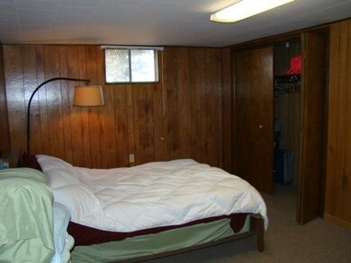 One of two rooms in basement that have been used a
