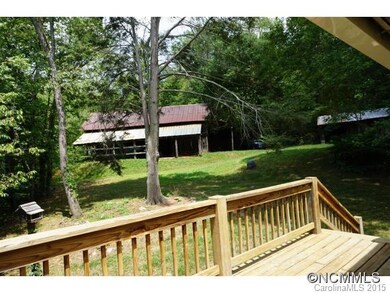 From deck towards Barn