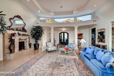 Foyer and Living Room