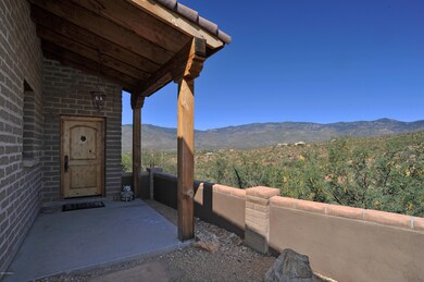 Front Door & covered porch