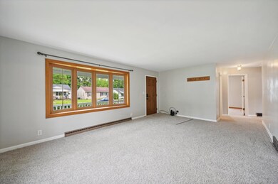 Living Room with Bay Window