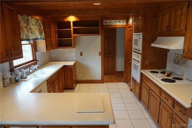 Kitchen with Tile Floor