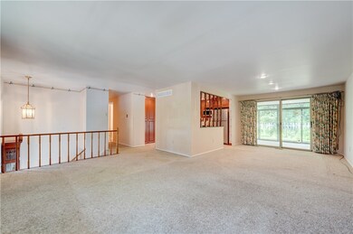 Living room/into dining room