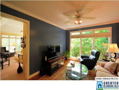 Sitting/keeping room just off kitchen--the cook ca