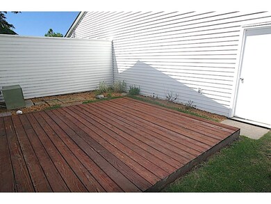 Large, stained deck with privacy!