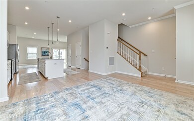 This space can be used as a dining area, office sp