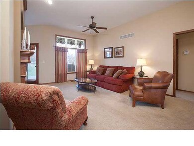 High ceilings allow for transom windows & natural 