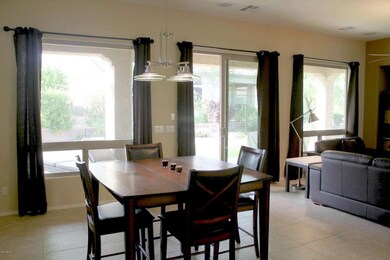 Dining Area with NEWCustom Light