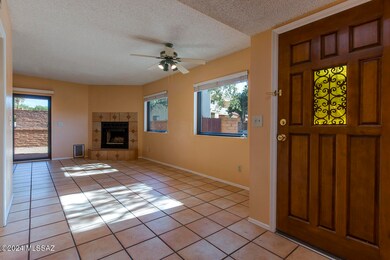 Foyer near front door