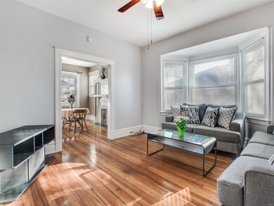 View From Living Room Into Dining Room