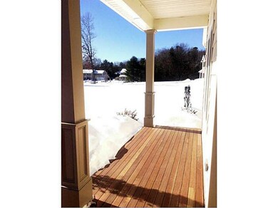 Porch. Covered front porch front entry