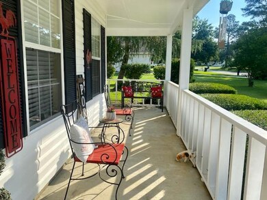 Welcoming front porch 