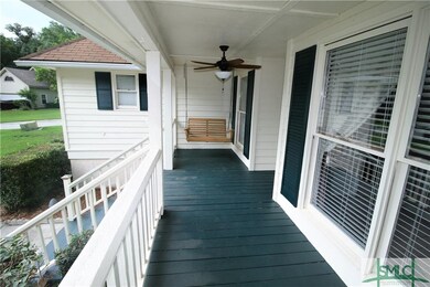 Beautiful large front porch