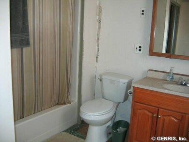 Exterior Front the only bathroom is located on the