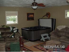 MAN CAVE OVER GARAGE