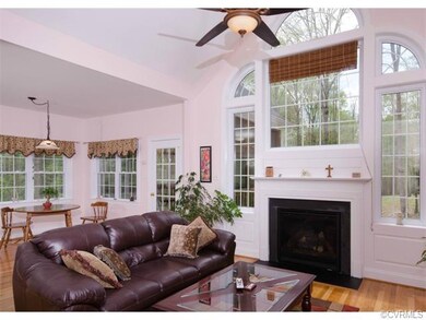 Another view of the great room looking into the eating area.