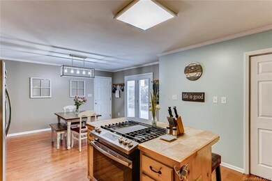 Another view of the Kitchen and Dining Area.  Love