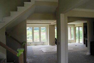 Entry view into Great Room area- wall of windows