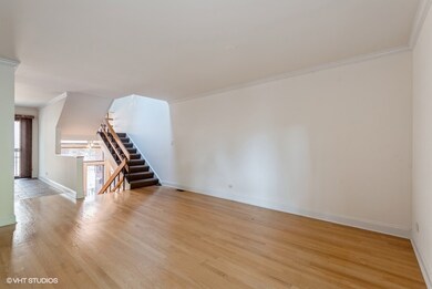 Large living/dining room.