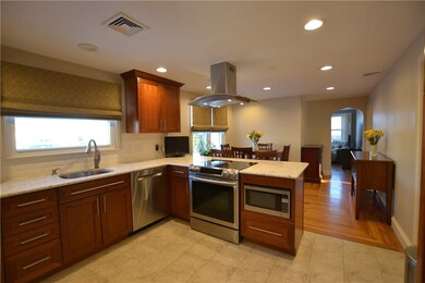 Spacious Custom Kitchen with Quartz Counters, SS A