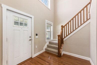 Foyer-stairway to upper level