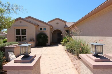 Front Patio Seating and Lights