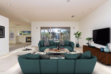 Staged Living Rooom