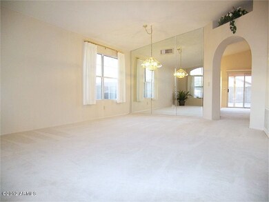 Formal living room and dining room