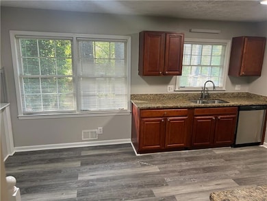 Breakfast area in kitchen