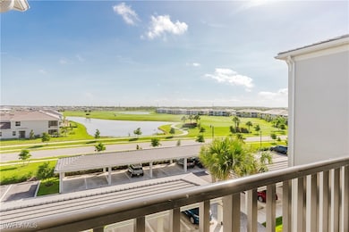 Water view with a golf club