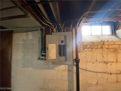 Utility room featuring electric panel