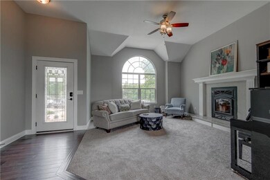 Hardwoods at entry