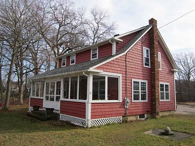 Exterior Front. Main house is a 3 bed 2 bath cape