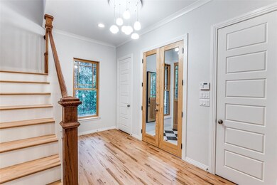 Foyer leading to staircase