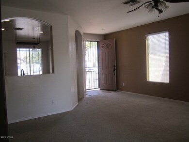 kitchen and entry hall