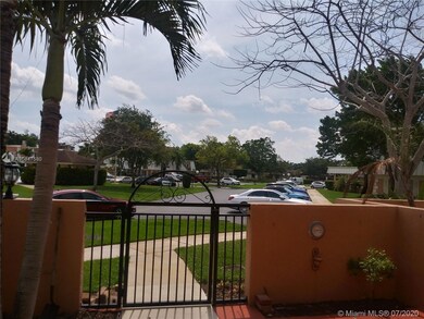 Looking out the front door.