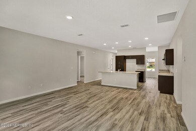 Kitchen Overlooking Living Area