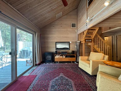 Vaulted wood ceilings