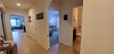 Hallway continued to the Jack and Jill bedrooms wi