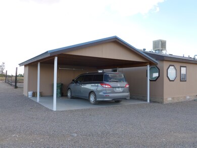 carport in back