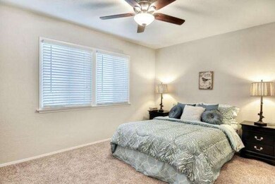 The master bedroom is spacious and very comfortabl