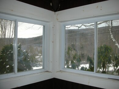 Mountain view from the porch