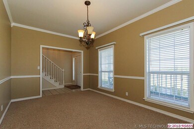 Formal dining  to the left as you enter foyer.  Br