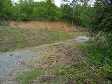 Driveway to house site
