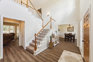 View of the foyer, it features high ceilings, new
