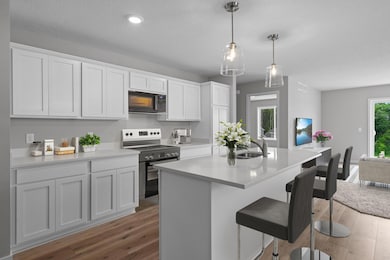 Virtually Staged - appliances not exact.